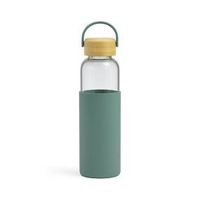 Silicon glass bottle