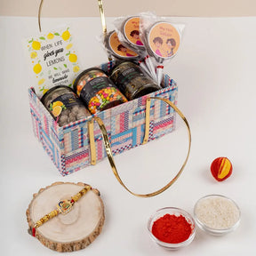 Rakhi Festive Gift Bag for Sister