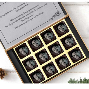 Wedding Anniversary Online Personalised Photo Chocolate