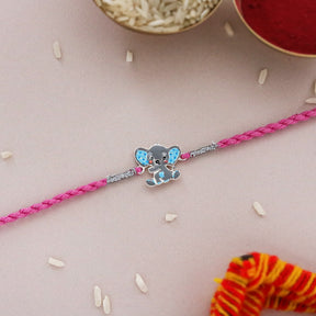 Silver Dumbo Kids Rakhi