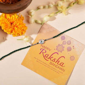 Magnolia Silver Rakhi