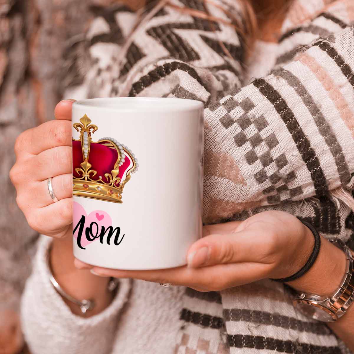 Royal Coffee Anniversery Mugs Gifts for Parents Set of 2