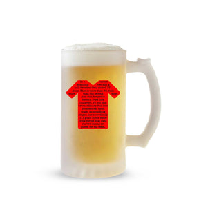 Record-Breaking Football Beer Mug - Ceni