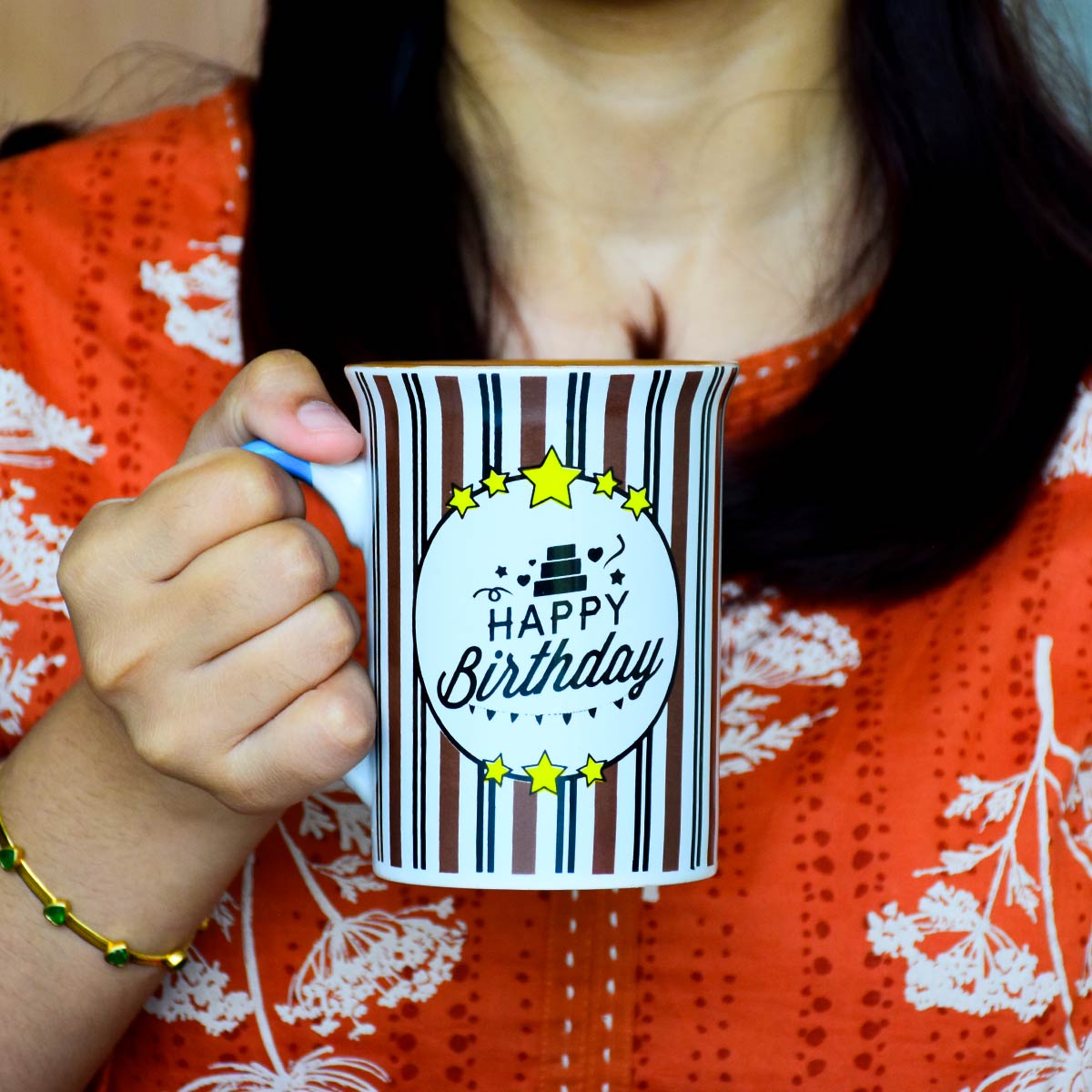 Happy Birthday Creamic Coffee Mug for Gift