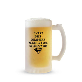 I Make Beer Disappear Beer Mug