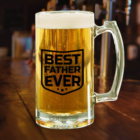 Best Ever Father Frosted Beer Mug