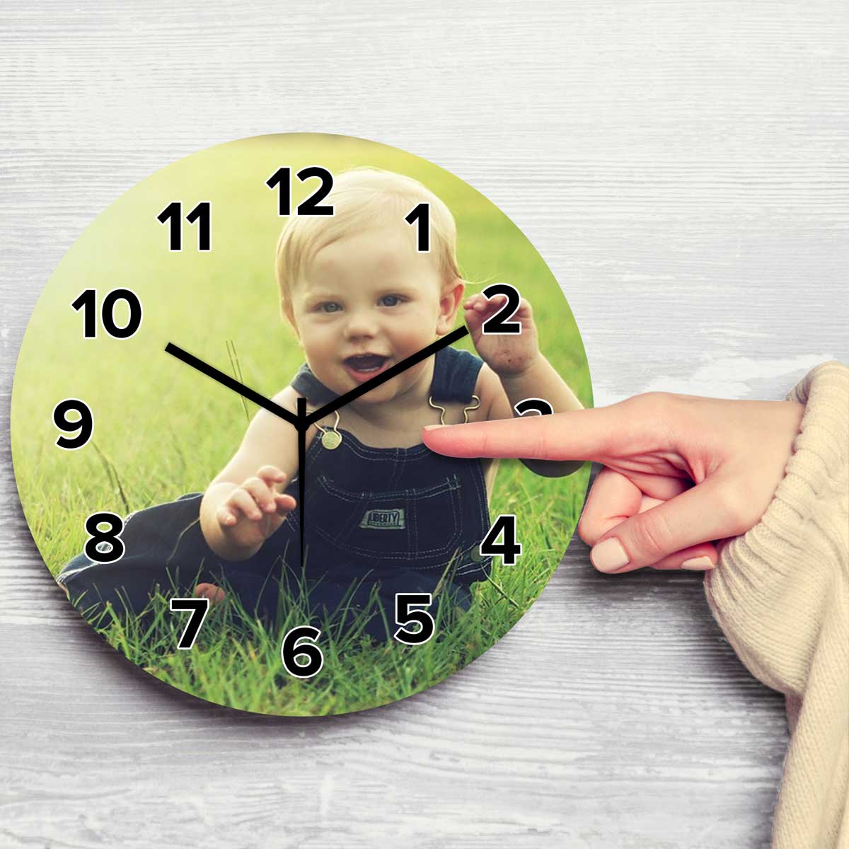 Personalised Photo Love Clock