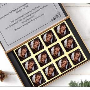 Sorry Gift and  Photo Printed Gift Idea Chocolate with Personalised Name