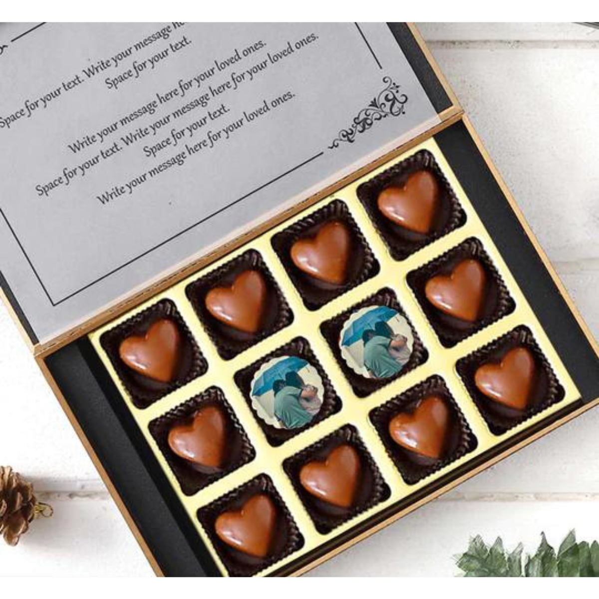 Propose Day Unique Personalised Photo Chocolate