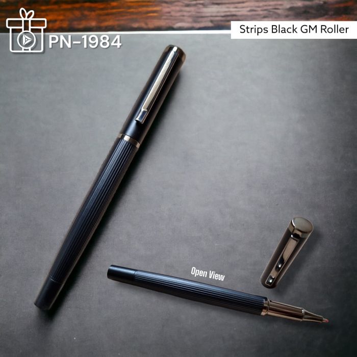 Strip Black GM Roller Pen