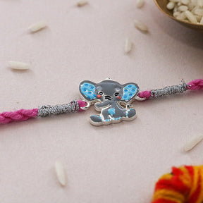 Silver Dumbo Kids Rakhi