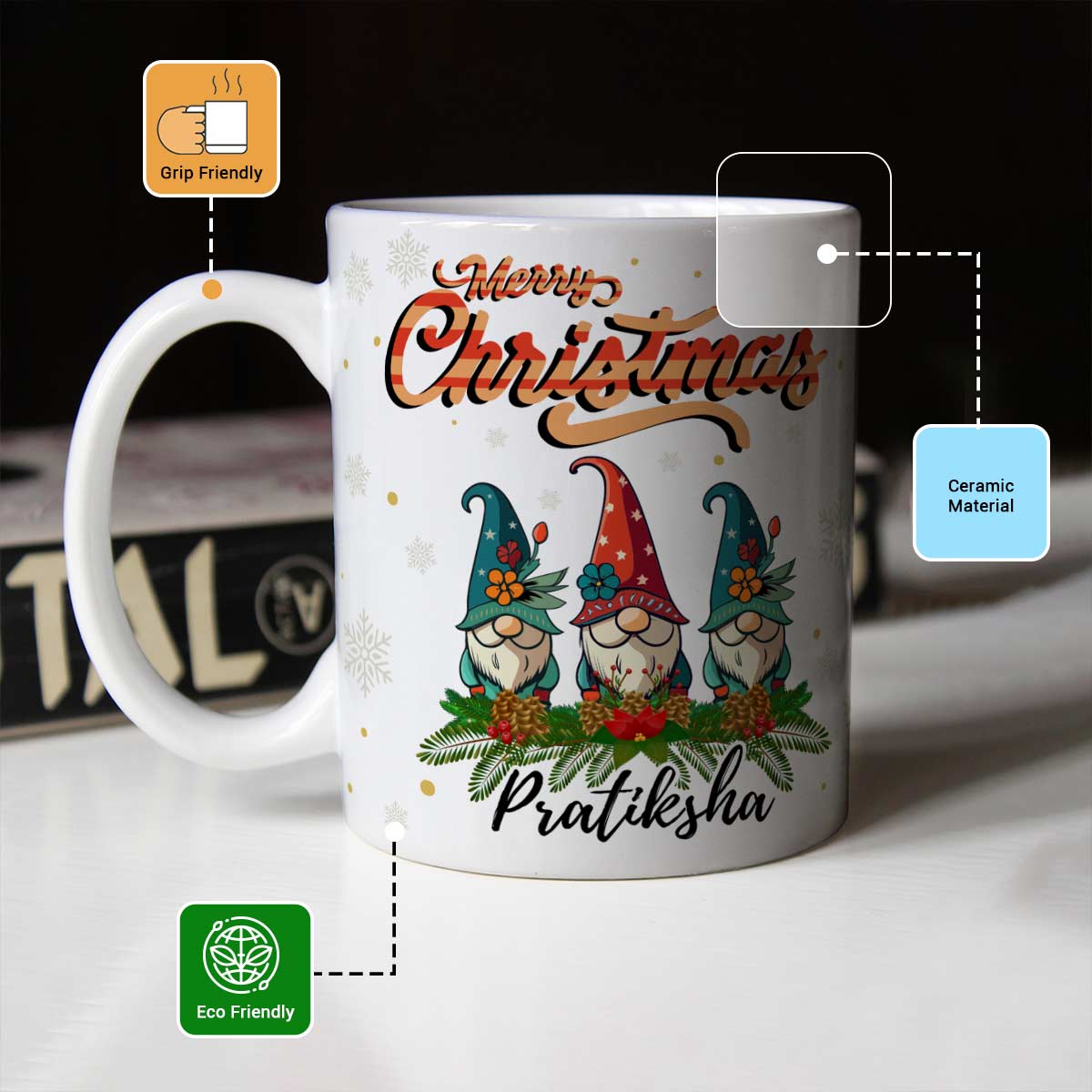 Wonderful time of Year Coffee Mug For Merry Christmas Day