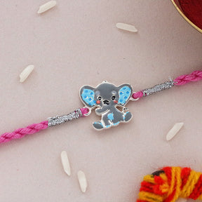 Silver Dumbo Kids Rakhi