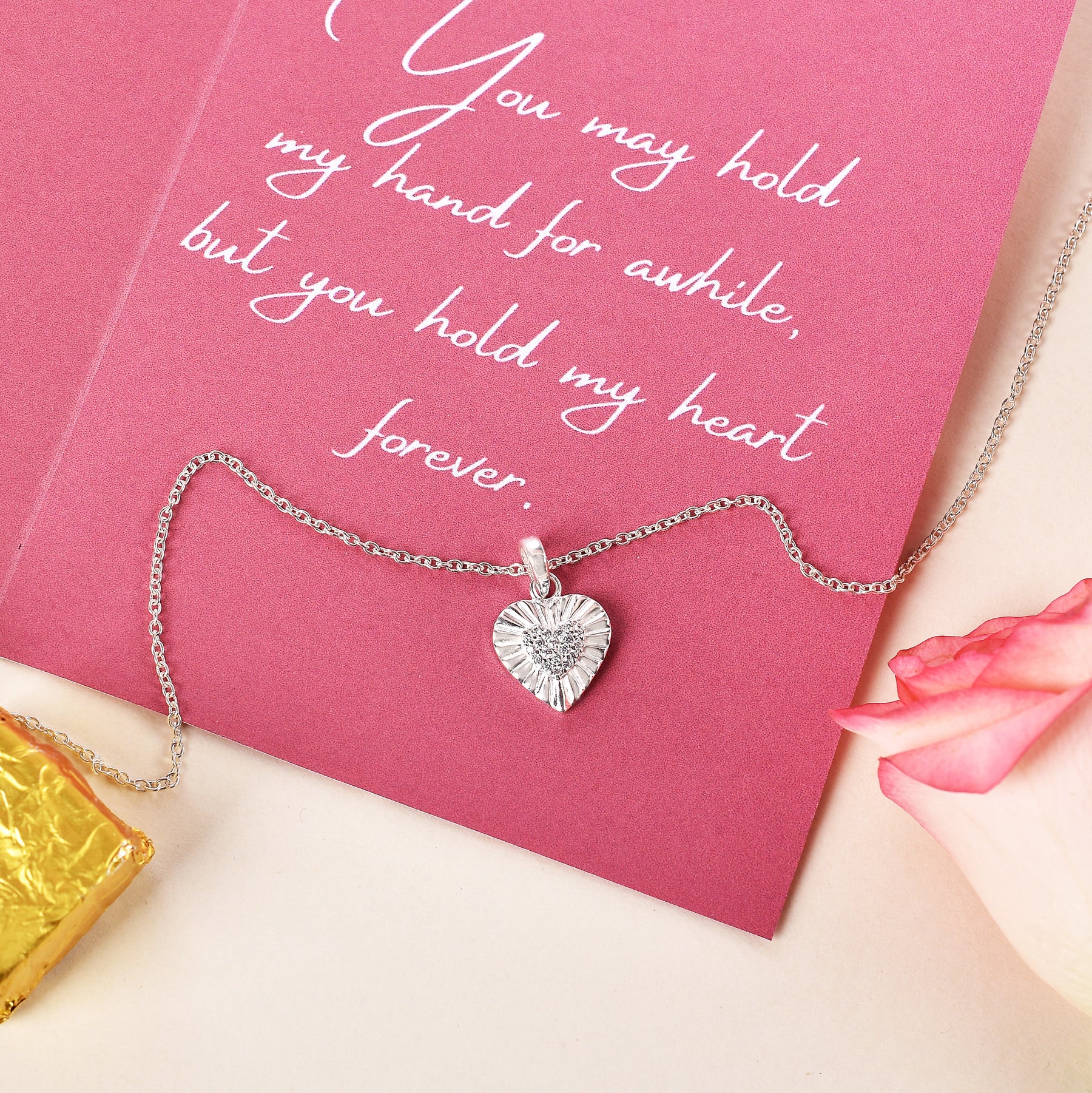 925 Sterling Silver Tangle Heart Love Pendant Gift for Her