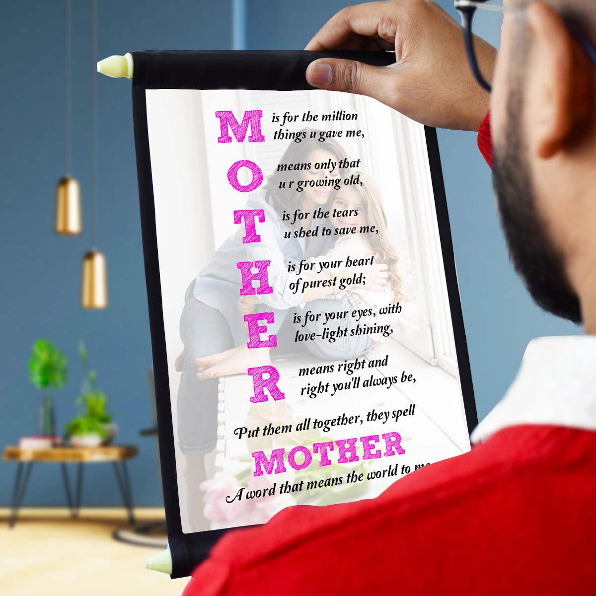 Personalised Happy Mother's Day Scroll