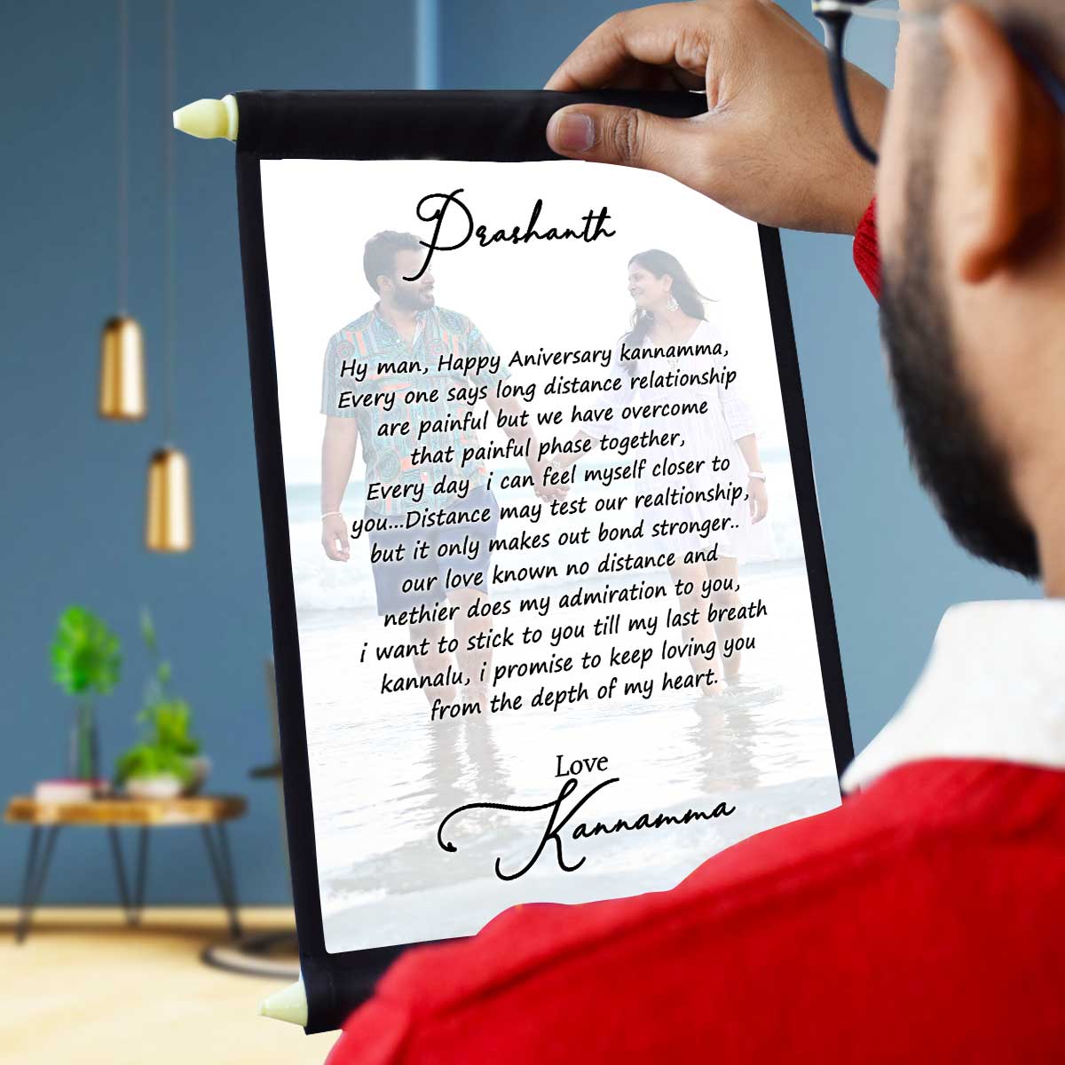 Create Your Own Personalized Message Scroll | Pyaar Ka Paigam