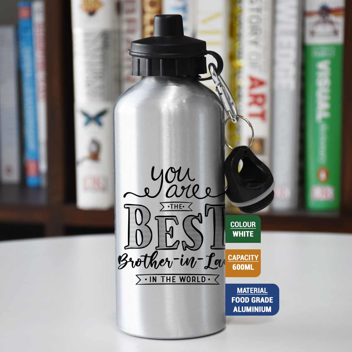 You are the Best Brother-in-Law Water Sipper Bottle Gift