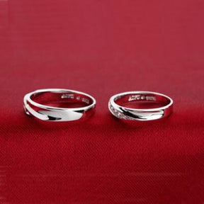 Promise Sterling Silver Rings For Couples