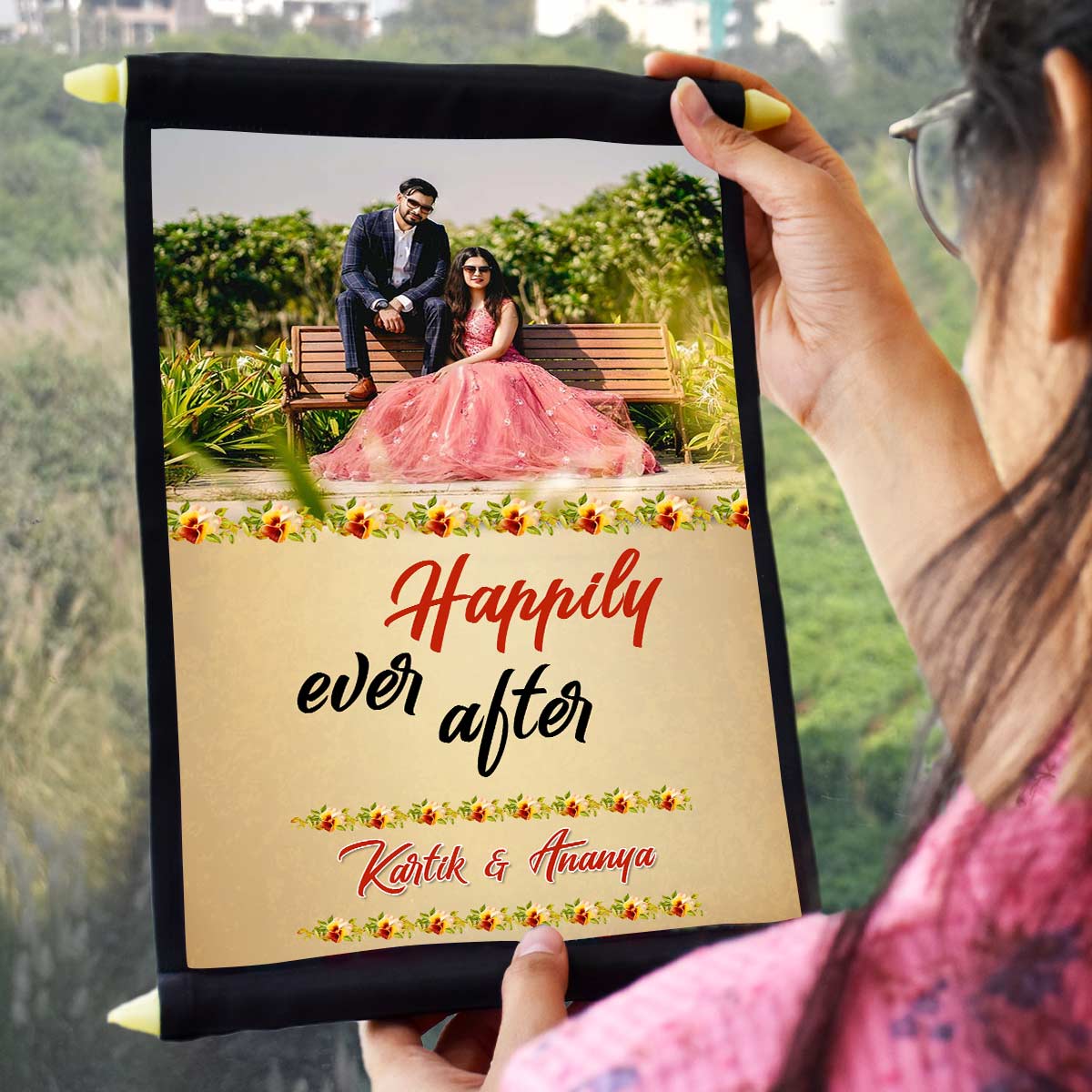 Personalised Happily Ever After Scroll