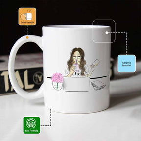 Personalised Girl Boss Mug