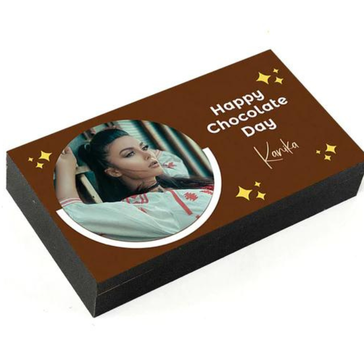 Luxury Chocolate Day Personalised Photo Choco Delight