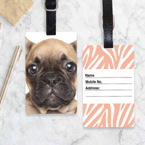 Personalised Pet Face Luggage Tag