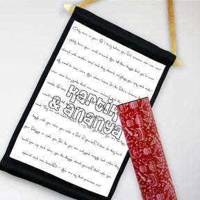 Personalised Loving Words Scroll