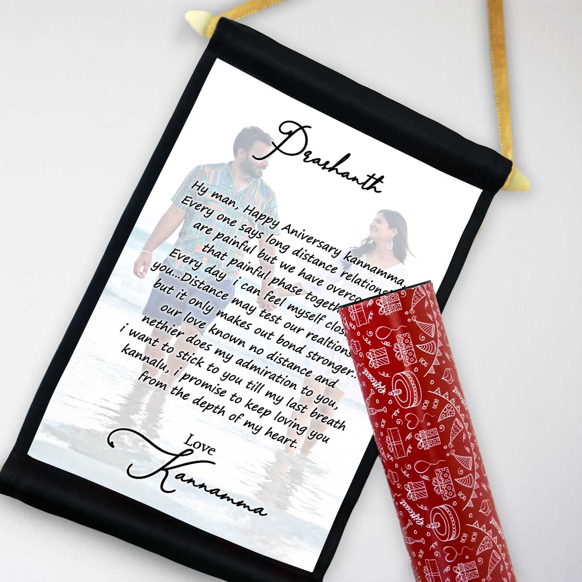 Create Your Own Personalized Message Scroll | Pyaar Ka Paigam