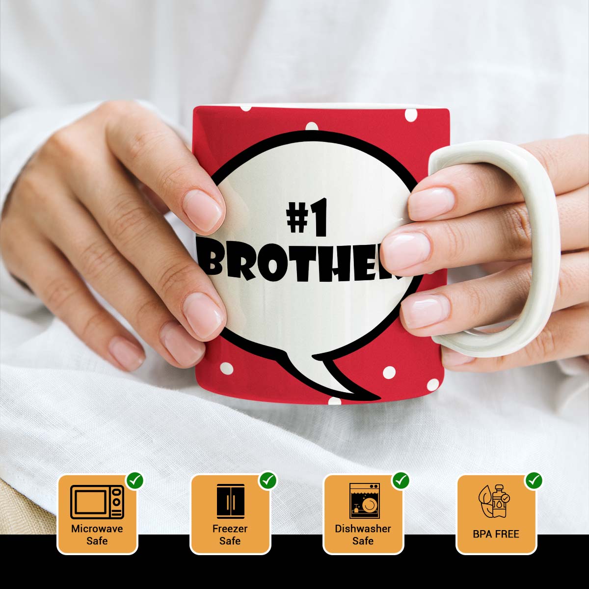 Number One Sibling Mug