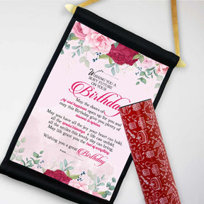 Personalised Birthday Scroll