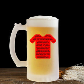 Record-Breaking Football Beer Mug - Ceni