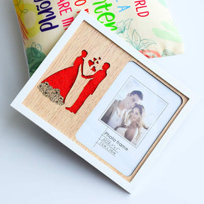 Valentine's Day Personalised Couple MDF Photo Frame Gift