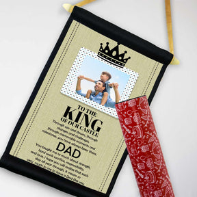 Personalised Father's Day Scroll