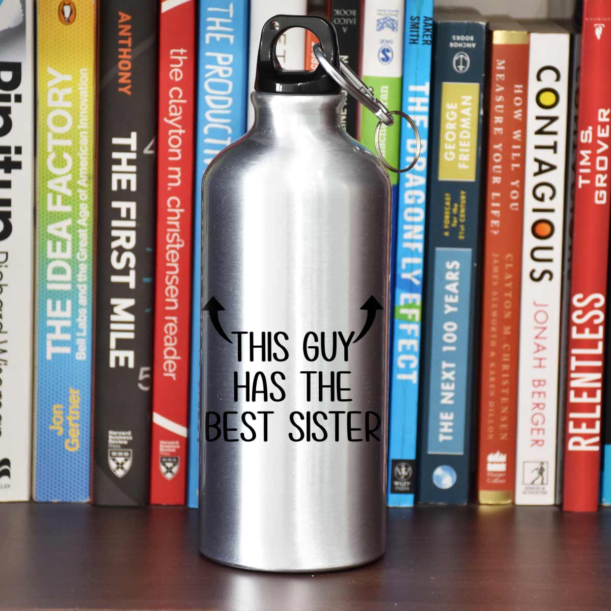 This Guy Has Best Sister Sipper Bottle Gift for Brother