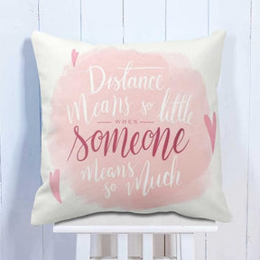 Distance Couple Cushion