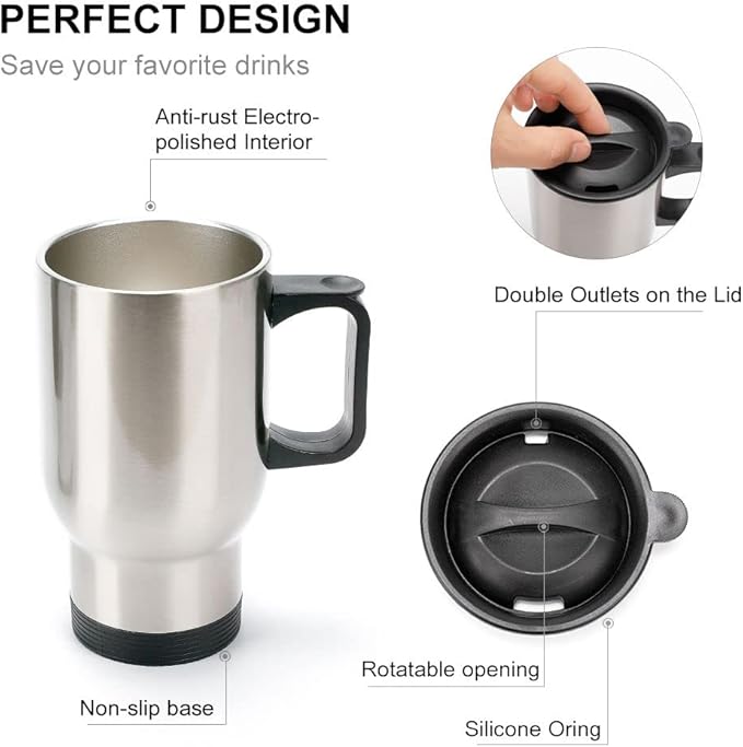 Photo Travel Mug - Silver (Bulk/Corporate Orders Only)