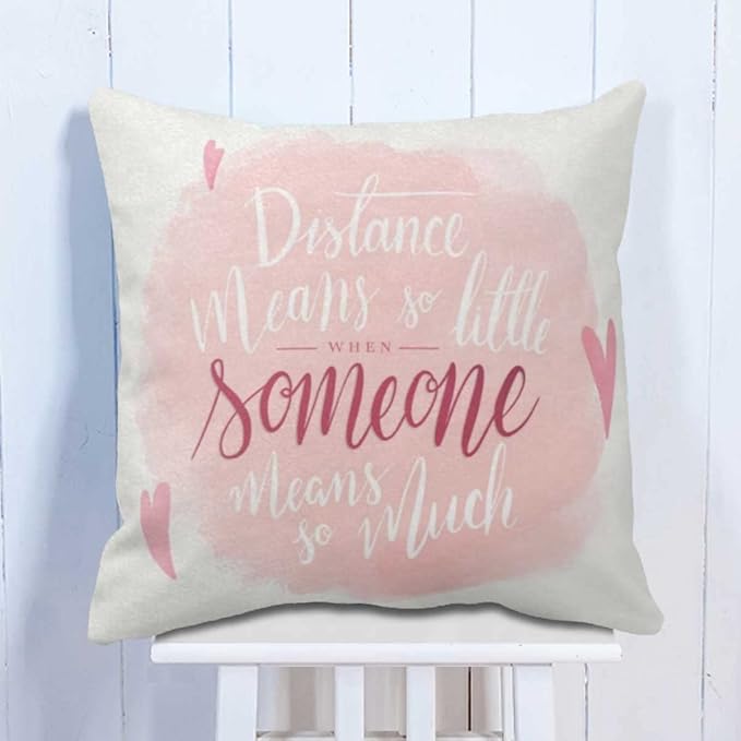 Distance Couple Cushion