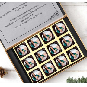 Sorry Gift and  Photo Printed Gift Idea Chocolate with Personalised Name