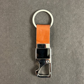 Tan keychain