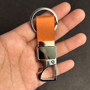 Tan keychain