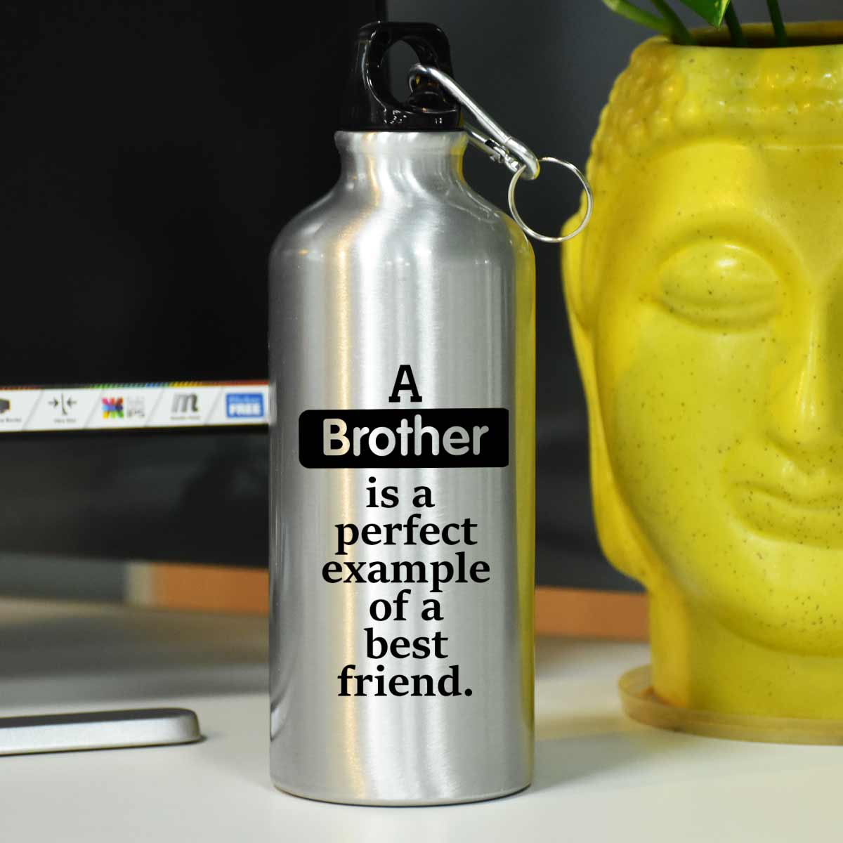 Printed Sipper Bottle Gift for Brother