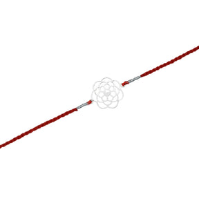 Silver Marigold Rakhi