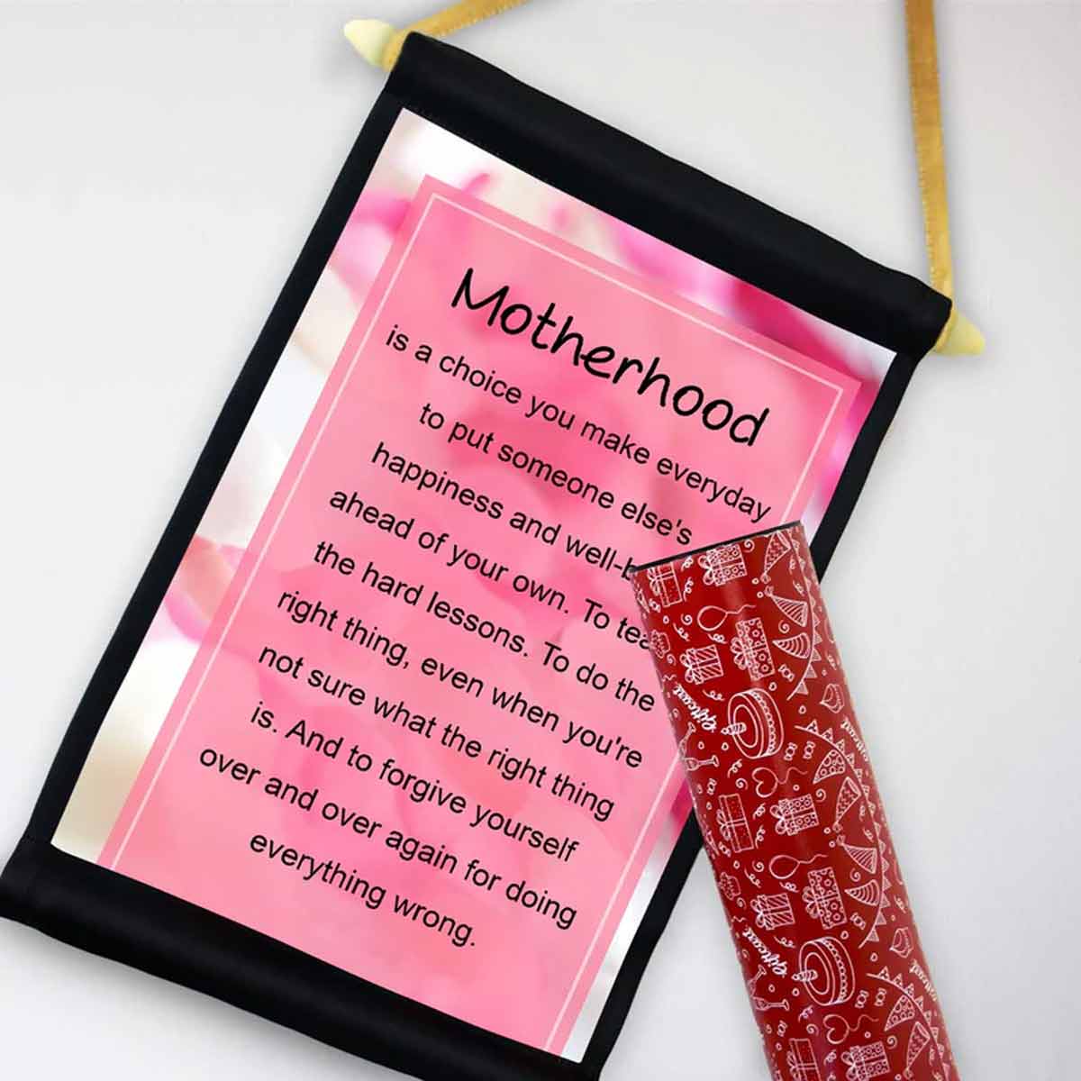 Motherhood Message Scroll | Giftcart