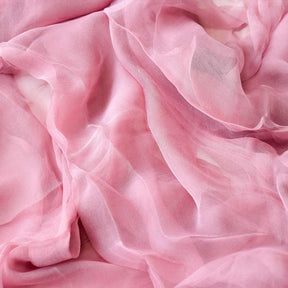 Graceful Pink Chiffon Stole – Soft & Lightweight Scarf for Everyday Elegance