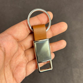 Tan keychain
