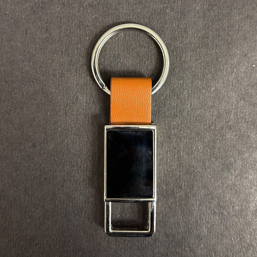 Tan keychain