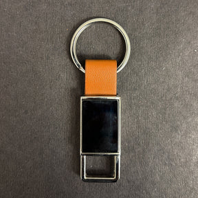 Tan keychain