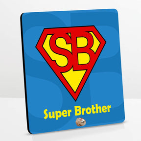 Super Brother Keepsake And Choco Rakhi Gift Hamper For Bro