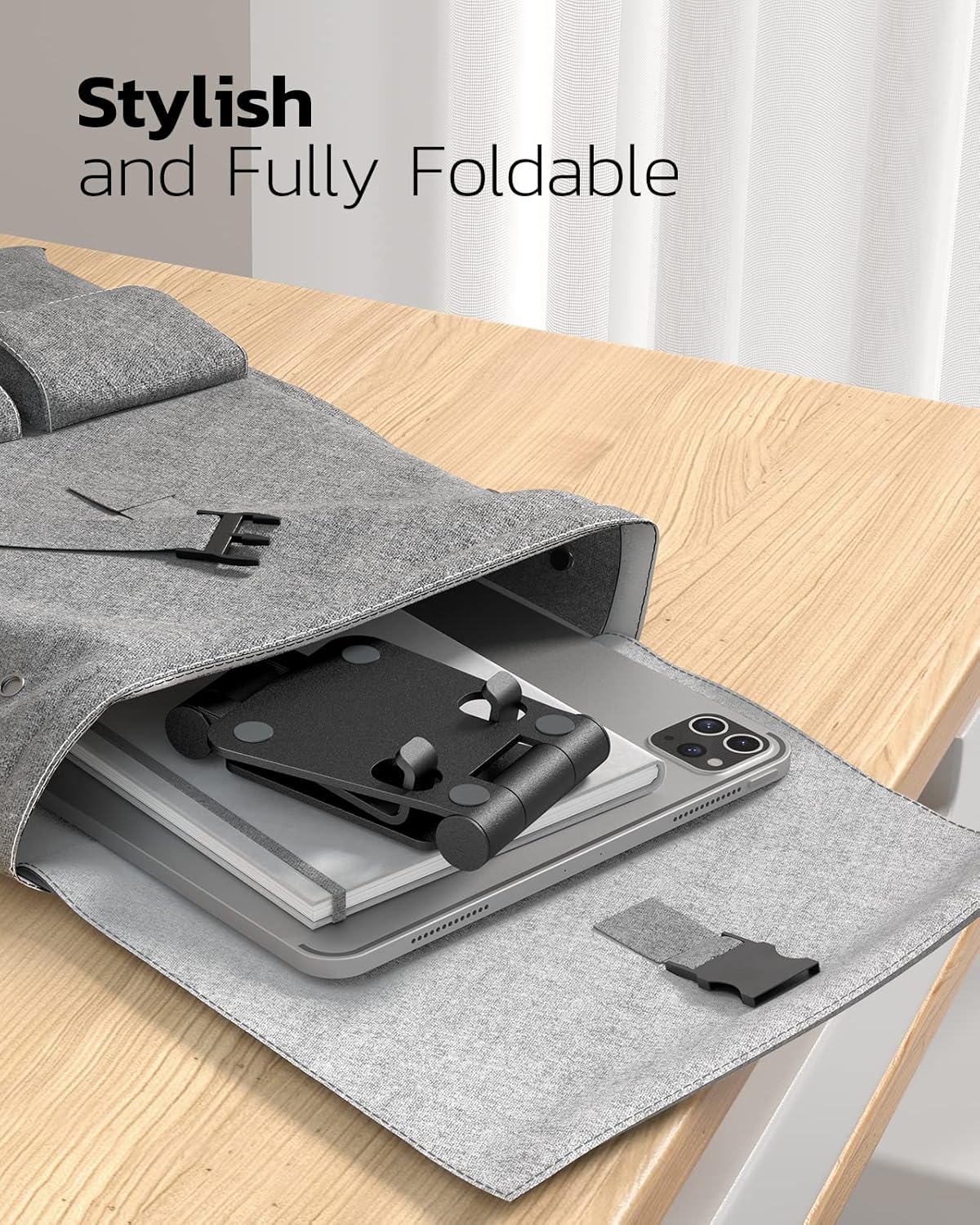 Dual Folding Cell Phone Stand