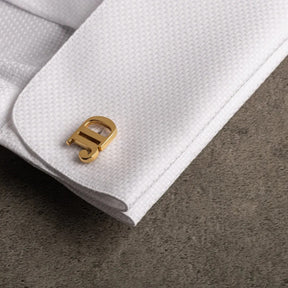 Personalised Metal Initial Cufflinks